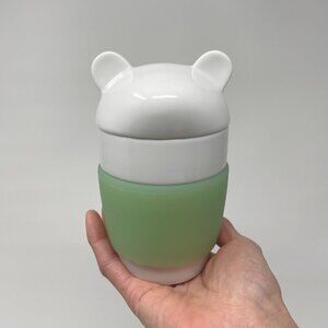 Zuny 'Toby the Bear' Mug with Lid & Silicone Sleeve